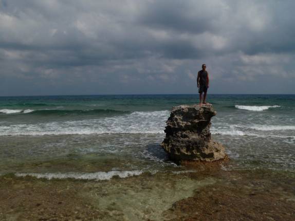 Isla Mujeres, na costa caribenha no sul do México